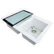 Bottom Stainless Steel Sink Grid Set for Radius RTDO3322, RUDO3120 silQ Granite Kitchen Sinks