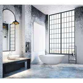 36.42-in W x 66.54-in L x 21.65-in H Bathtub White