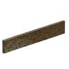 SSLG19-M7 19-in Left-Hand Marble Vanity Top Side Splash, Cacao Nougat