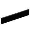 SSLG22-F5 22-in Left-Hand Granite Vanity Top Side Splash, Absolute Black