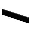SSRG19-F5 19-in Right-Hand Granite Vanity Top Side Splash, Absolute Black