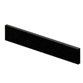 19-in Bathroom Vanity Top Right-Hand Side Splash in Absolute Black