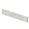 SSRG19-M4 19-in Right-Hand Marble Vanity Top Side Splash, Crystal Sands