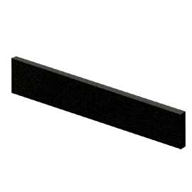 22-in Bathroom Vanity Top Right-Hand Side Splash in Absolute Black
