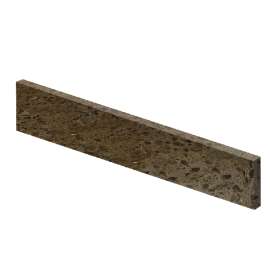 22-in Bathroom Vanity Top Right-Hand Side Splash in Cacao Nougat