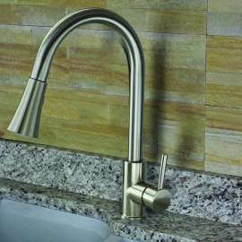 Pull Out Kitchen Faucet with Single Handle
