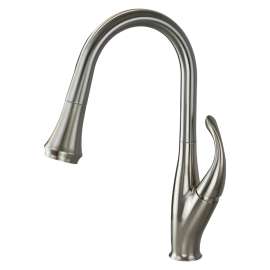 Layla T3590-LS Pull Out Kitchen Faucet with Single Handle, Luxe Stainless