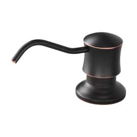 Soap Lotion Dispenser with Bottle, Oil Rubbed Bronze