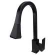 T3650-MB-M Kent Kent Pull-Out Kitchen Faucet, Matte Black