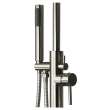 T4200-BN Peyton Single Handle Freestanding Tub Faucet With Hand Shower, Brushed Nickel
