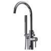 T4200-PC Peyton Single Handle Freestanding Tub Faucet With Hand Shower, Polished Chrome