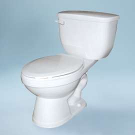 Madison 2-Piece 1.0 GPF Round Toilet