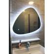 31.38 X 1.14 X 31.97 LED-Backlit Contemporary Mirror with Touch Sensor