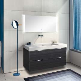 47.24 X 1.30 X 24.02 LED-Backlit Contemporary Mirror with Touch Sensor