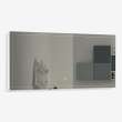 47.24 X 1.18 X 21.65 LED-Backlit Contemporary Mirror with Touch Sensor