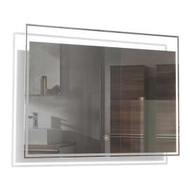 Taylor TLMT3524 35.43 X 1.18 X 23.62 LED-Backlit Contemporary Mirror with Touch Sensor