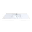 Juliette 49-in Vitreous China with Integrated Sink