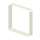 36in x 36in x 7-1/4in Window Trim Kit, in Biscuit