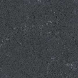 25-in x 22-in Bathroom Vanity Top with Eased Edge in Black Carrara