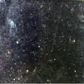 37-in x 19-in Bathroom Vanity Top with Eased Edge in Black Galaxy