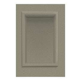 7-1/2-in x 11-in Recessed Shampoo Caddy in Peppered Sage