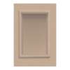 7-1/2-in x 11-in Recessed Shampoo Caddy in Sand Castle