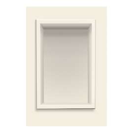 7-1/2-in x 11-in Recessed Shampoo Caddy in Cameo