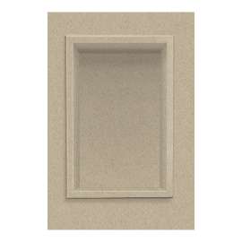 7-1/2-in x 11-in Recessed Shampoo Caddy in Matrix Sand
