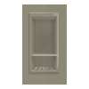 7-1/2-in x 15-in Recessed Shampoo Caddy in Peppered Sage