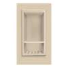7-1/2-in x 15-in Recessed Shampoo Caddy in Matrix Khaki