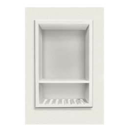 10-in x 15-in Recessed Shampoo Caddy in Matrix Summit
