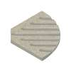 5-1/2-in Corner Soap Dish in Peppered Sage