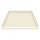 39.5 x 37.75 Solid Surface Barrier Free Shower Base with Collapsible Drain in Biscuit