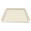 39.5 x 37.75 Solid Surface Barrier Free Shower Base with Trench Drain in Biscuit