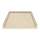39.5 x 37.75 Solid Surface Barrier Free Shower Base with Trench Drain in Sea Shore