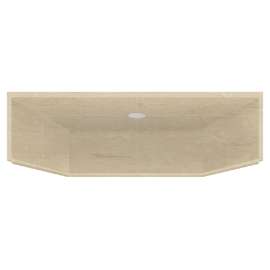 Solid Surface 39-in x 12.75-in Shower Dome