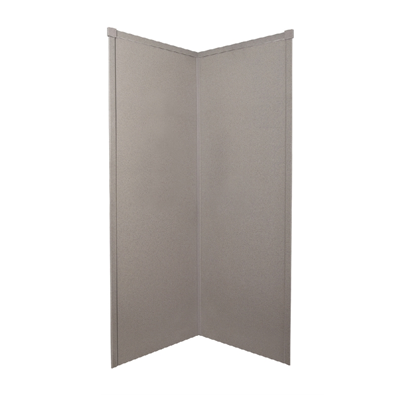 Transolid Decor Solid Surface 36 In X 96 Corner Shower Wall Transolid Decor Solid Surface 36 In X 96 Corner Shower Wall Kit