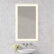 YM3040RPFPD3 Vitality 30-in x 40-in x 1-3/4-in Rectangle Lighted Mirror, Warm White