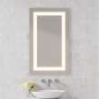 YM3640RIFPD3 Vitality 36-in x 40-in x 1-3/4-in Rectangle Lighted Mirror, Warm White
