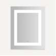 YM2430RIFPD4 Vitality 24-in x 30-in x 1-3/4-in Rectangle Lighted Mirror, Cool White