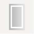 YM2440RIFPD4 Vitality 24-in x 40-in x 1-3/4-in Rectangle Lighted Mirror, Cool White
