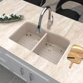 Aversa AUDE3219-16-KIT Aversa Radius All-In-One Undermount Kitchen Sink Kit