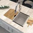 Aversa AUDE3219-16-KIT Aversa Radius All-In-One Undermount Kitchen Sink Kit