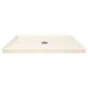 FL6034C-32 Linear Shower Base with Center Drain, Cameo