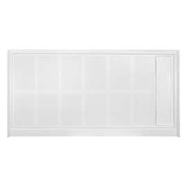 Linear FL6034R-31 60-in x 34-in Rectangular Alcove Shower Base with Right Hand Drain in White