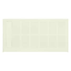 Linear FL6034L-32 60-in x 34-in Rectangular Alcove Shower Base with Left Hand Drain in Cameo