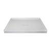 FLU3636C-31 Ultra Low Threshold 36-in x 36-in Single Shower Base With Center Drain in Grey