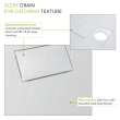 FLU3636C-31 Ultra Low Threshold 36-in x 36-in Single Shower Base With Center Drain in White