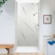 FLU4834C-31 Ultra Low Threshold 34-in x 48-in Single Shower Base With Center Drain in White