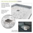 FPT6036C-M Pre-Tiled Shower Base